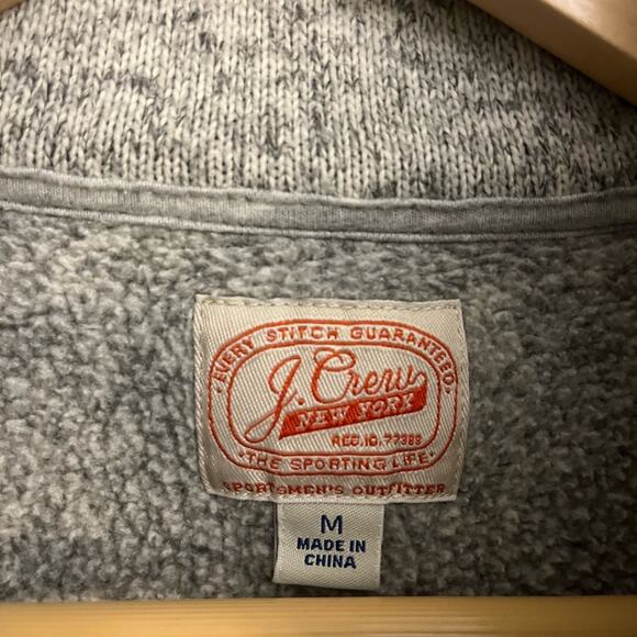 J. Crew Quarter Zip Fleece - Picture 2 of 3